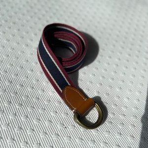J Crew Fabric Multi Color Belt
